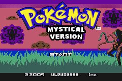 Pokemon Mystical (Spanish) Title Screen